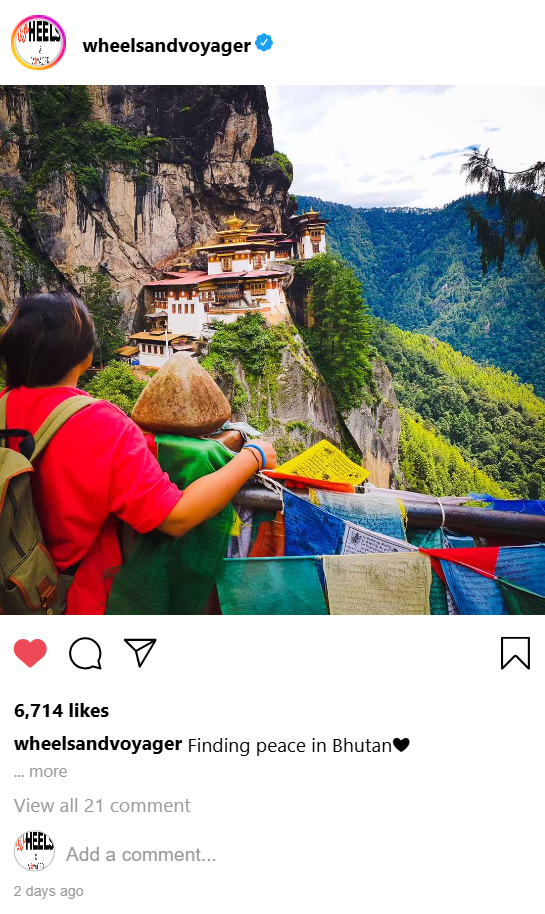 Instagram Post - Bhutan