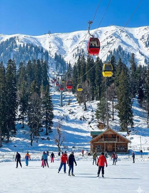Winter Snow in Gulmarg